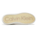 Calvin Klein Sneakersy Raides Cupsole Lace Up - Satin HW0HW01426 Biela