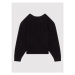 Calvin Klein Jeans Sveter Monogram Logo IG0IG01149 Čierna Regular Fit