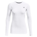 Dámske tréningové tričko s dlhým rukávom UNDER ARMOUR UA CG Authentics Crew-WHT