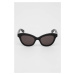 Slnečné okuliare Alexander McQueen AM0391S dámske, čierna farba