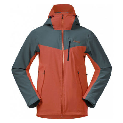 Bergans OPPDAL INS JKT Pánska lyžiarska bunda, červená, veľkosť