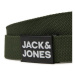 Jack&Jones Junior Detský opasok Jackbirk 12259569 Zelená