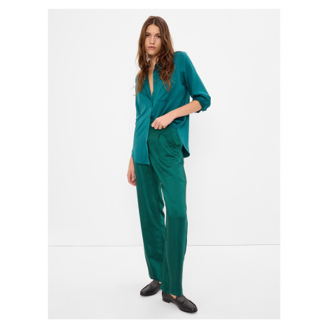 GAP Satin trousers high rise - Women