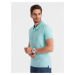 Ombre Men's pique knit polo shirt