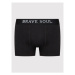 Brave Soul Súprava 5 kusov boxeriek MBX-451ALASTAIRB Čierna