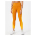 Reebok Športové nohavice  žltá / oranžová