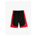 Koton Oversized Sports Shorts Basketball Printed A drawstring waist with pocket.