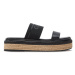 Calvin Klein Šľapky Wedge Slide He HW0HW01966 Čierna