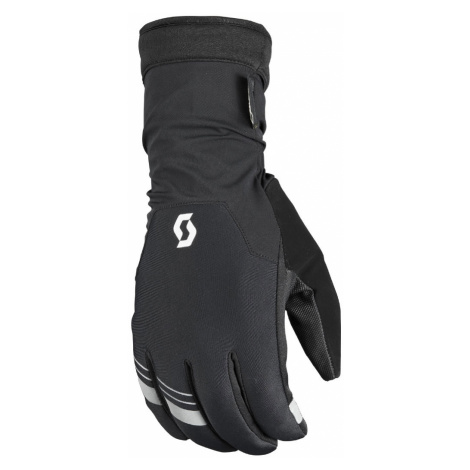 SCOTT Cyklistické rukavice dlhoprsté - AQUA GTX LF - šedá/čierna