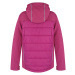 Husky Detská softshell plnená bunda Swany K dark magenta