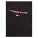 Tommy Jeans Tričko Detail DM0DM16893 Čierna Regular Fit