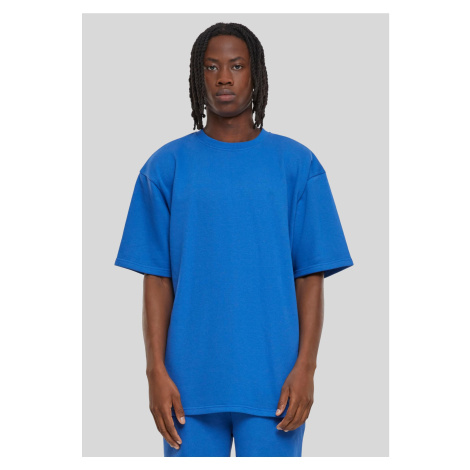 Men's Light Terry T-Shirt Crew - Blue