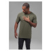 Pleat Raglan Tee Olive