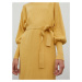 EDITED Pletené šaty 'Malene'  žltá