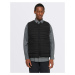 Knowledge Cotton GO ANYWEAR™ quilted padded zip vest 1300 Black Jet