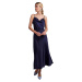 Y.A.S Dámske šaty YASTHEA Standard Fit 26028891 Evening Blue XXL