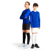 Detské spodné tričko na futbal Keepdry 500 s dlhými rukávmi modré