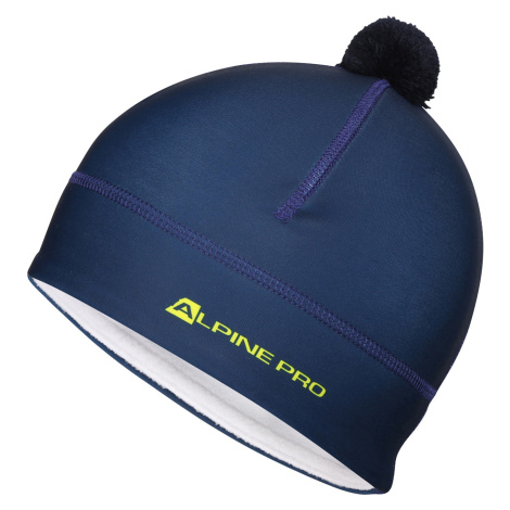 Functional cap with pompom ALPINE PRO ABERE gibraltar sea