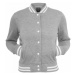 Urban Classics Ladies College Sweatjacket grey