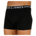 3PACK pánske boxerky Jack and Jones čierne (12171944)