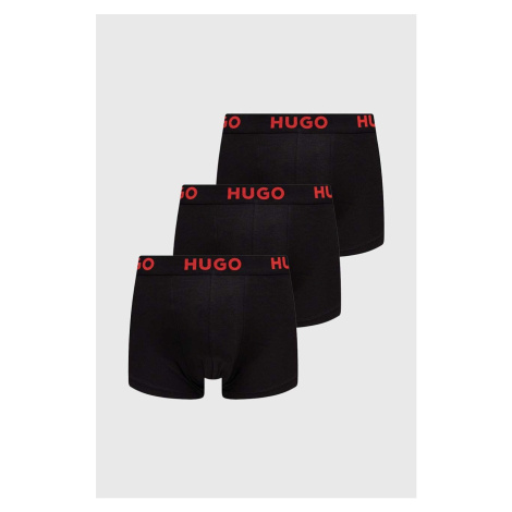 Boxerky HUGO 3-pak pánske,čierna farba,50496723 Hugo Boss