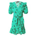 Dorothy Perkins Letné šaty  zelená / čierna / biela