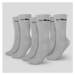GymBeam Ponožky 3/4 Socks 3Pack Grey  XL/XXL