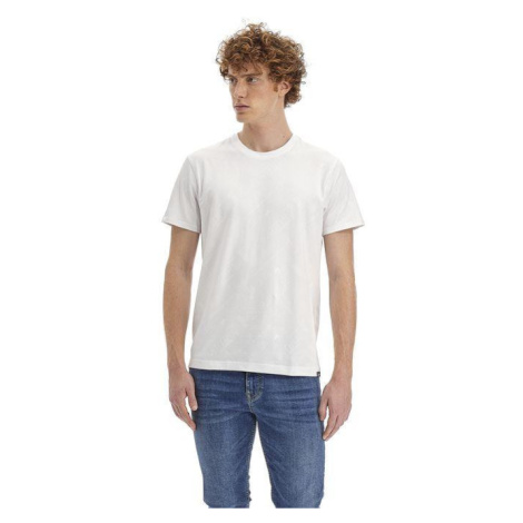 Tričko La Martina Man T-Shirt S/S Printed Jersey Biela