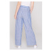 Only Piego Wide Trousers Med Blue Dnm