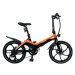 Blaupunkt Fiene 20" Desgin E-Folding bike in racing orange-black