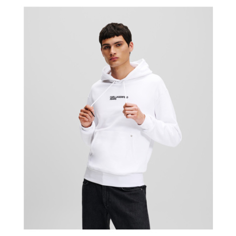 Mikina Karl Lagerfeld Jeans Klj Regular Karl Hoodie White