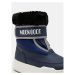 Juniorské vysoké zimné topánky MOON BOOT MB JR PARK STRAP-F003 BLUE