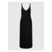 Remain Úpletové šaty Gunilla Knit RM892 Čierna Slim Fit