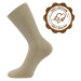 Lonka Zebran Pánske bavlnené ponožky - 3 páry BM000003918600101118 béžová