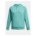 Tyrkysová mikina Under Armour UA Rival Fleece Hoodie