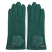 Zelené dámske rukavice