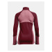 Mikina Under Armour UA ColdGear 1/2 Zips-RED