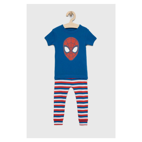 Detské bavlnené pyžamo GAP x Marvel vzorované