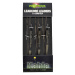 Korda olovená montáž hybrid lead clip leadcore leader 3ks-gravel