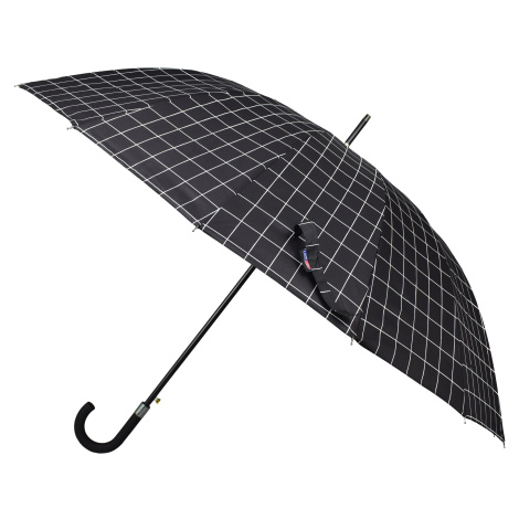 Dlhý automaticky otváraný dáždnik Semiline 2512-2 Black Průměr116 cm
