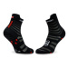 Compressport Ponožky Vysoké Unisex Pro Racing Socks V4.0 Ultralight Run High XU00050B Čierna