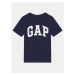 Gap Tričko 424016-12 Tmavomodrá Regular Fit