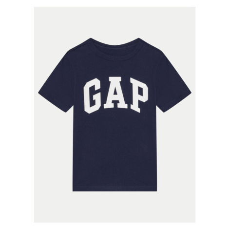 Gap Tričko 424016-12 Tmavomodrá Regular Fit