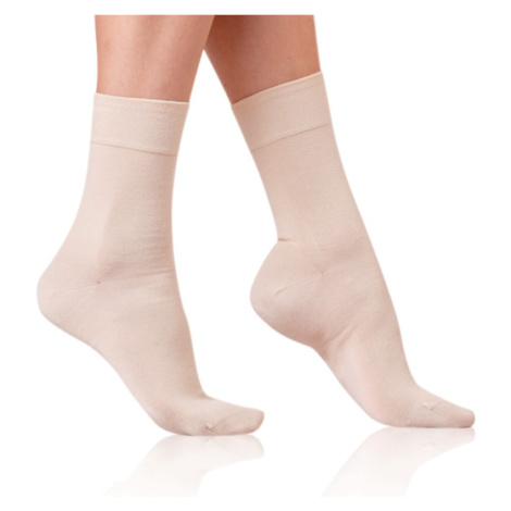 Bellinda COTTON MAXX LADIES SOCKS - Dámske bavlnené ponožky - béžová