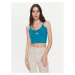 Alpha Industries Top Basic 116082 Modrá Cropped Fit