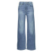 Pepe jeans  WIDE LEG JEANS UHW  Rifle flare / široké Modrá