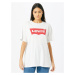 LEVI'S ® Oversize tričko 'Graphic SS Roadtrip Tee'  červená / biela