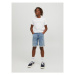 Jack&Jones Junior Džínsové šortky 12224573 Modrá Regular Fit