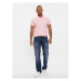 Tommy Jeans Polokošeľa DM0DM18312 Ružová Slim Fit