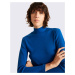 Thinking MU Blue Rib Aine L/S Top KLEIN BLUE